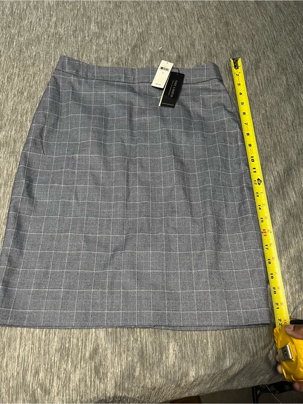 NWT - Banana Republic Windowpane Skirt